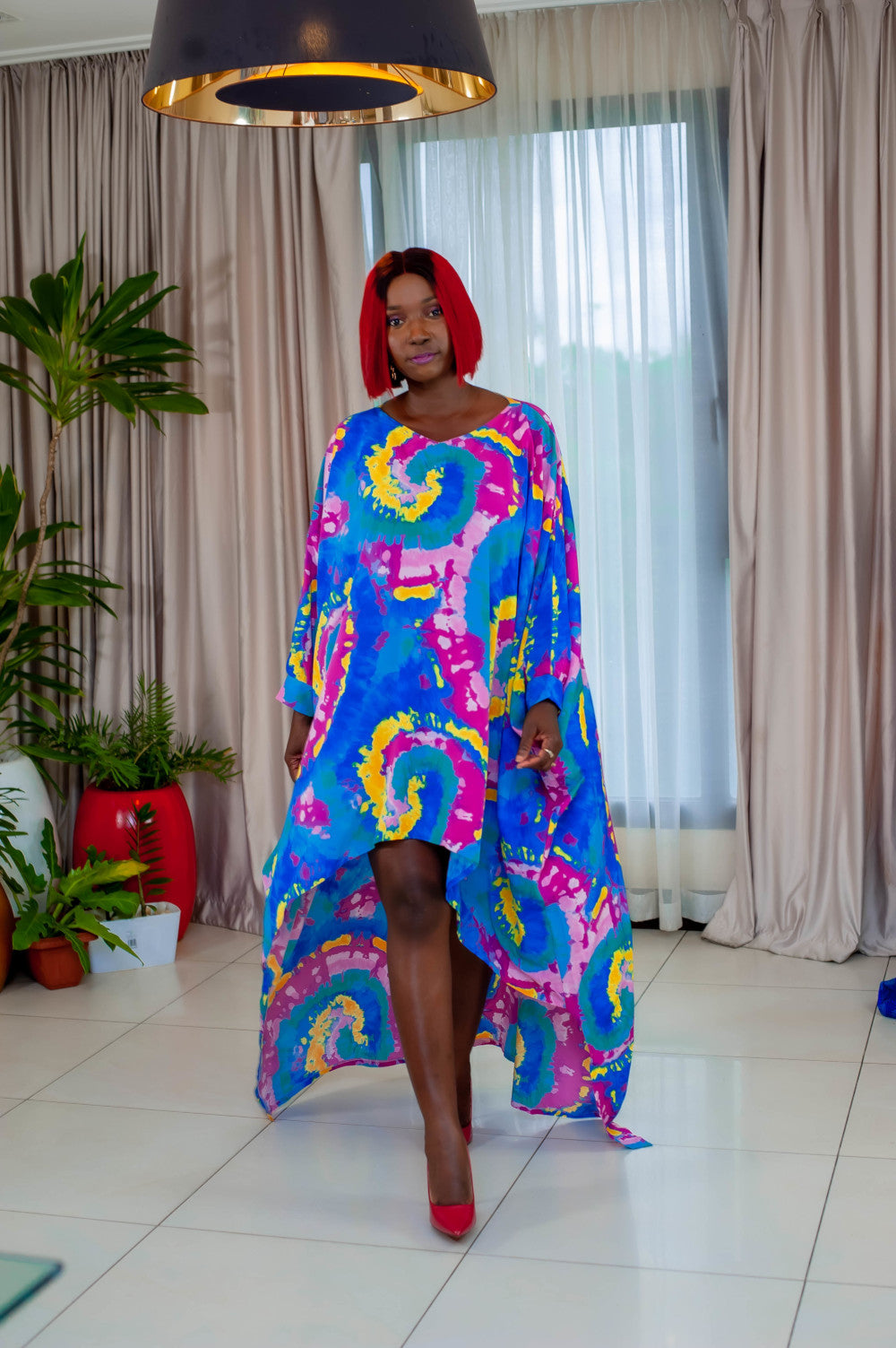 Summer Dress Boubou - Colorful Beach wear