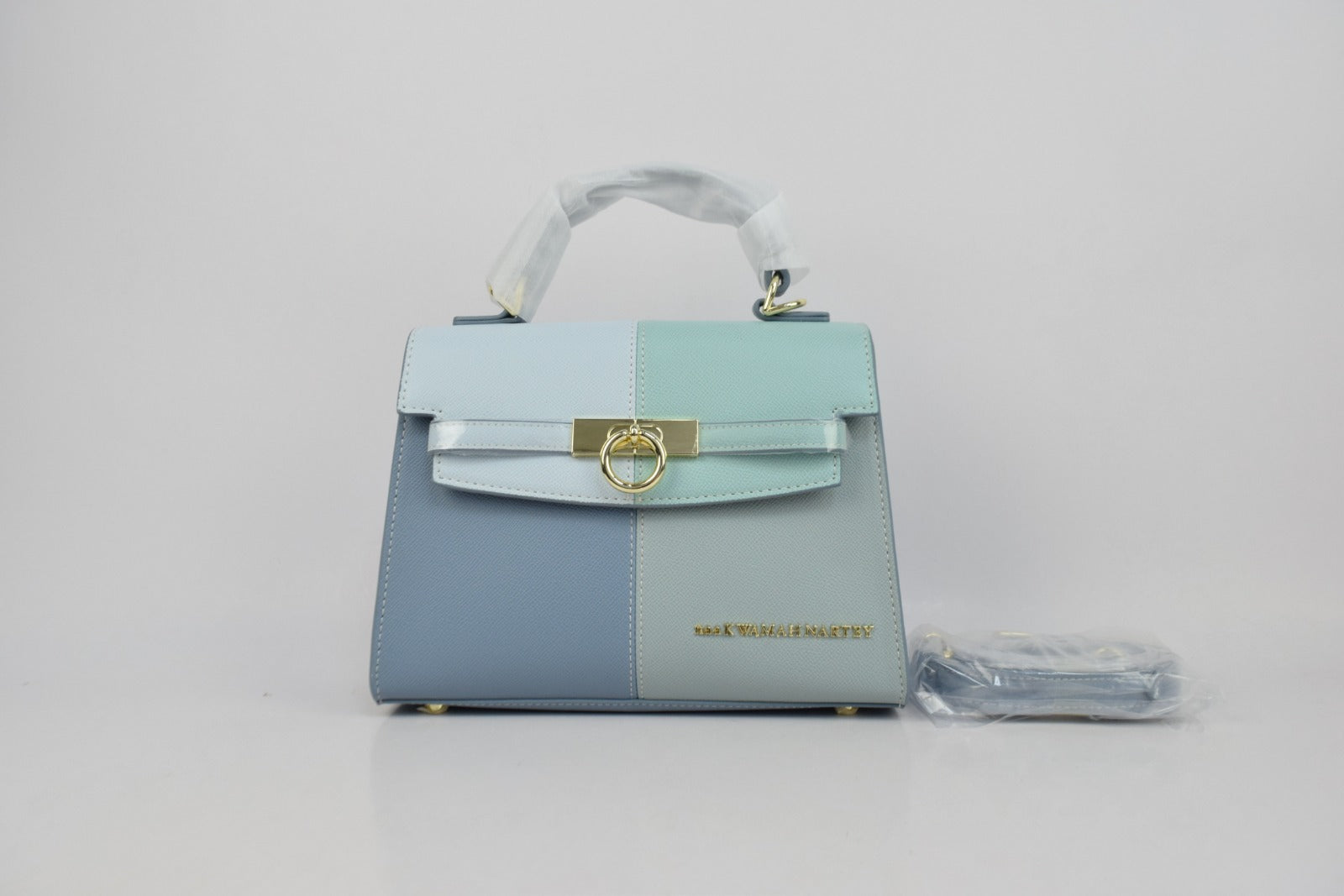 kn Shades of Blue Purse and Bag