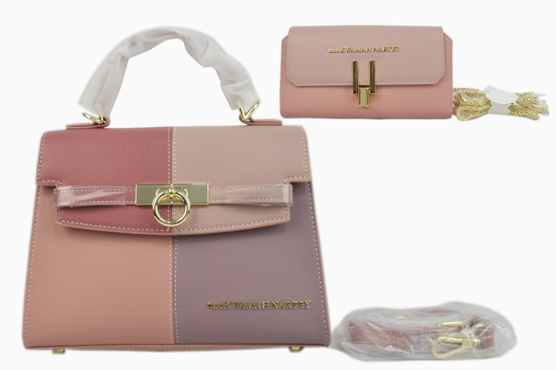 kn Shades of Pink Purse and Bag